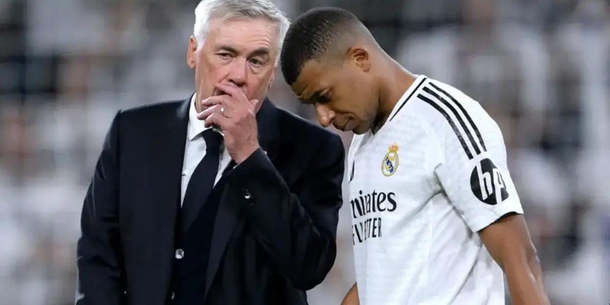 Carlo Ancelotti o Kylian Mbappé / Foto: Relevo