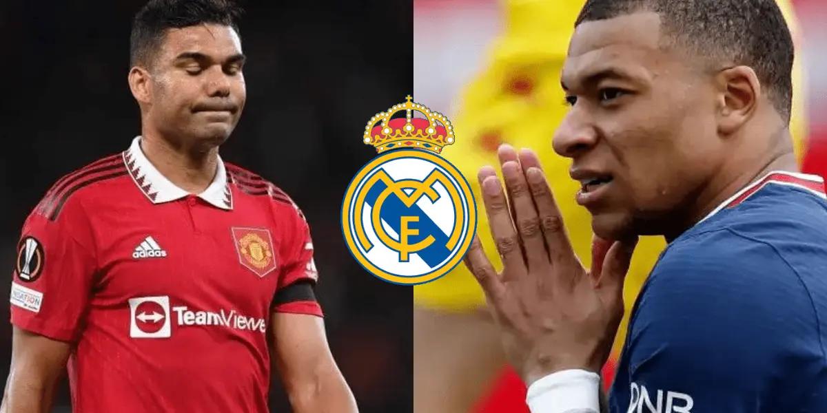Casemiro sufre en el United por haber traicionado al Real Madrid al igual que Mbappé en PSG.