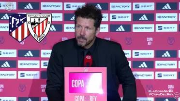 Cholo Simeone en rueda de prensa