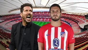 Cholo Simeone y Koke