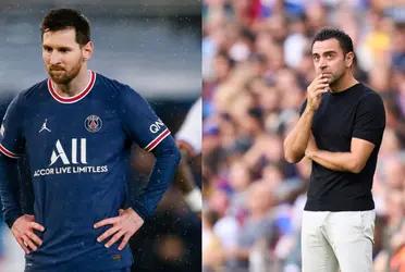 Con la llegada de Lionel Messi cada vez más complicada Xavi Hernández apuesta un jugador que está lejos de un buen nivel