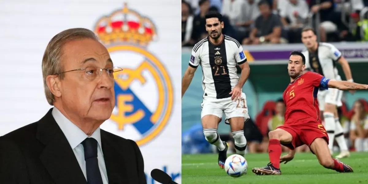 David Raum está realizando un gran mundial con Alemania y despertó el interés de Florentino Pérez.