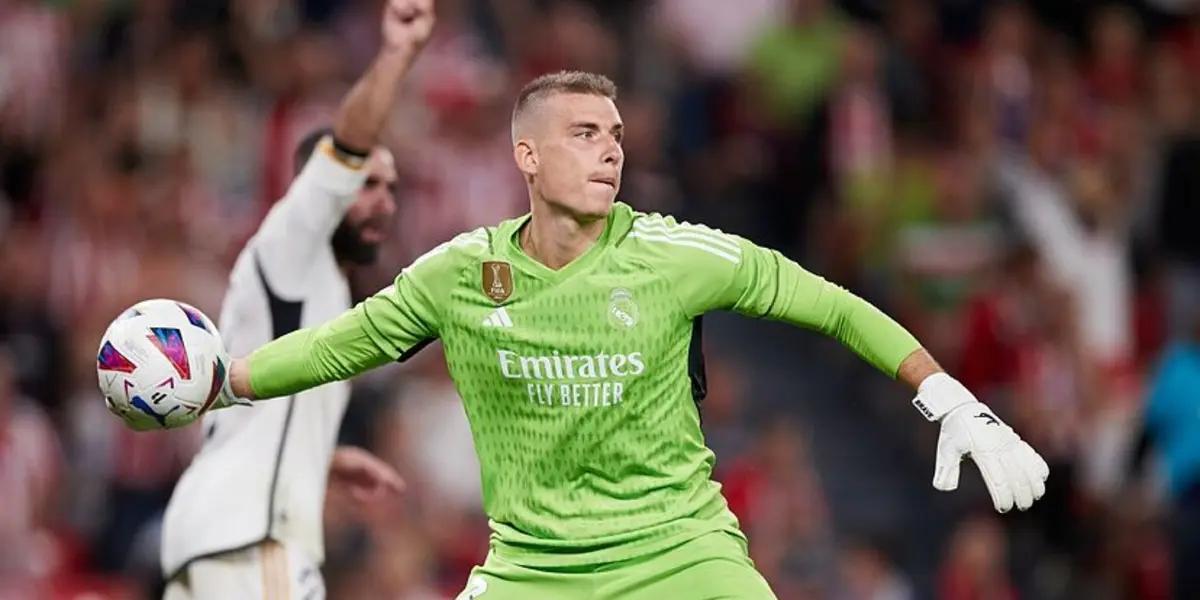 De ganar 2.4 millones en el Real Madrid, este sería el nuevo salario de Lunin