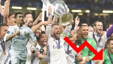 De ganar 2 Champions y suceder a CR7 a peligrar su carrera por lesión con 30 años