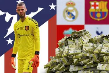 De Gea está convencido de jugar en Atleti y por eso rechaza estas monumentales ofertas.