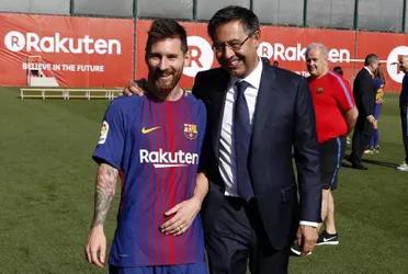 Declaraciones de José María Bartomeu en contra de Lionel Messi
