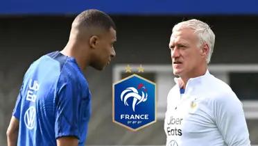 Didier Deschamps - Kylian Mbappé (Foto: Get Football)