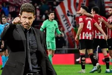 Diego Simeone contó que es lo que pasa por la cabeza de los jugadores ahora en el Atleti, luego de perder ante Bilbao de visita