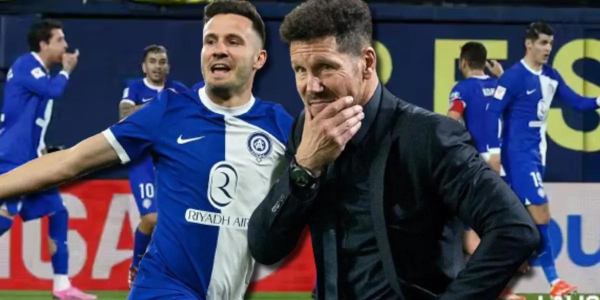 Diego Simeone habló luego de la victoria de Atleti sobre Villarreal, y no todos cumplieron su función en la cancha como él quería