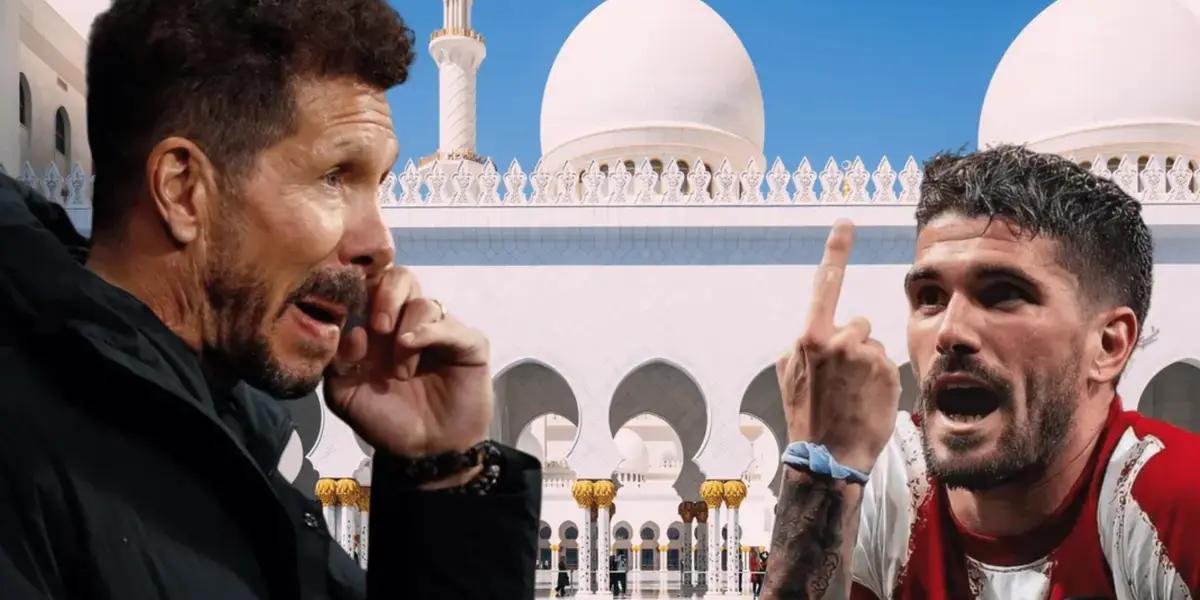 Diego Simeone y Rodrigo de Paul / Foto: GOAL