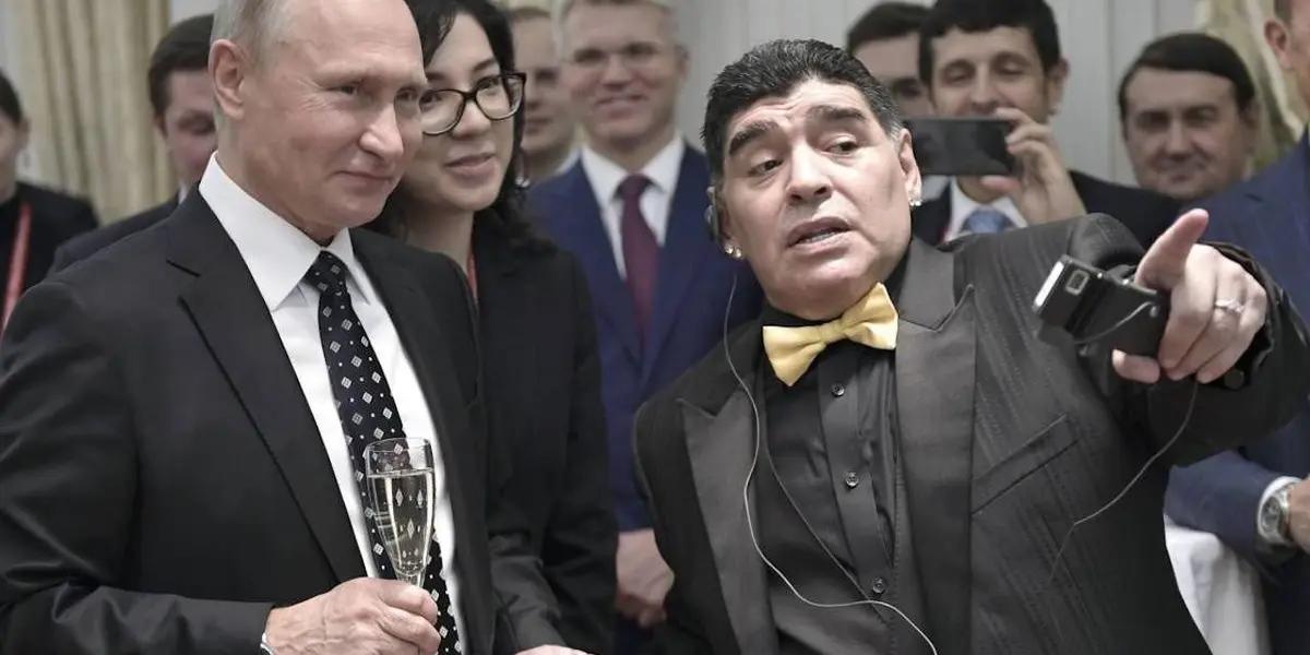 Durante 2018 se dio una situación particular entre el mandatario ruso y el mejor jugador de todos los tiempos según FIFA.