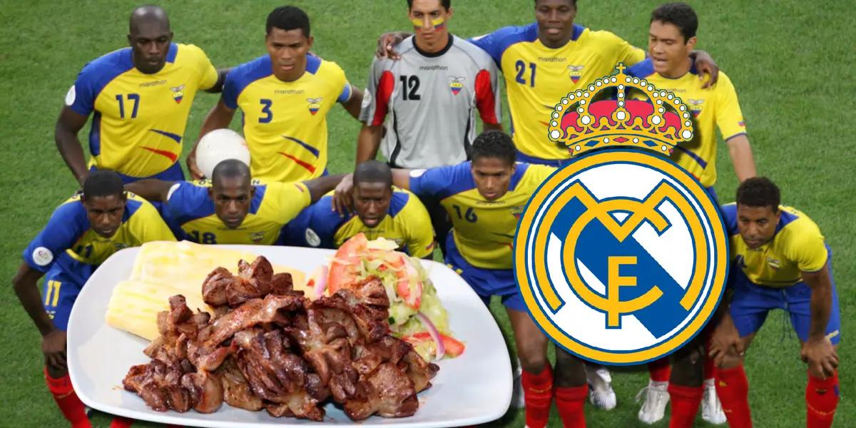 Ecuatoriano que hizo un golazo al Madrid y jugó 2 mundiales, hoy vende vísceras