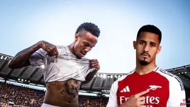 Éder Militao - William Saliba (Foto: Real Madrid)