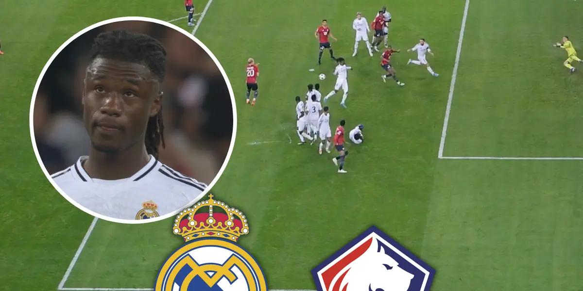 Eduardo Camavinga Foto: Captura de ESPN y Escudoteca PN