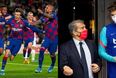 El anuncio de Gerard sigue generado repercusiones en Barcelona.