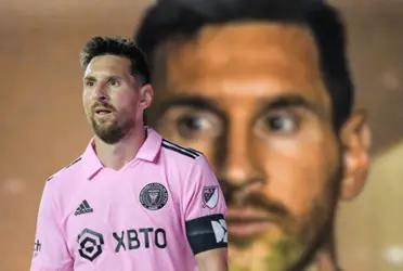 El argentino no pudo estar presente y el Inter de Miami jugó un impresentable partido