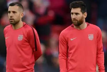 El astro argentino recibió la noticia de que su gran amigo dejará al Barça.