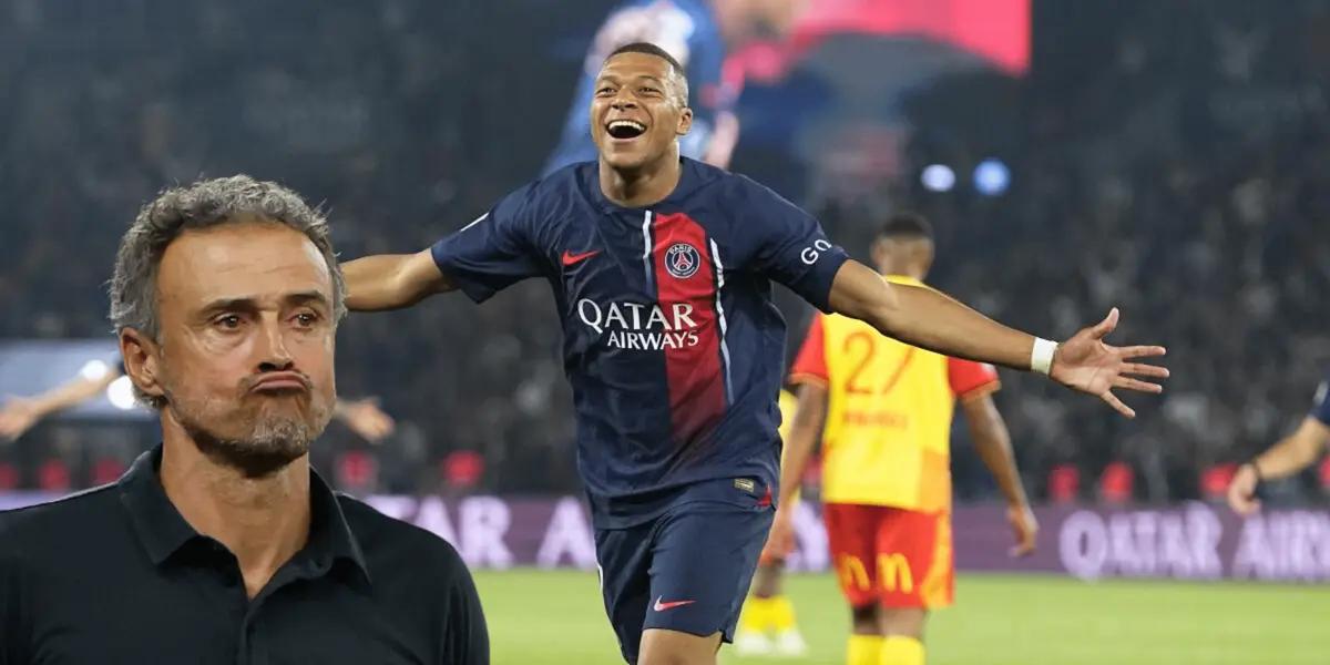 El atacante francés contribuyó enormemente para que los parisinos alcanzaran la cima, sin embargo el entrenador español mostró su ojo con el atacante.