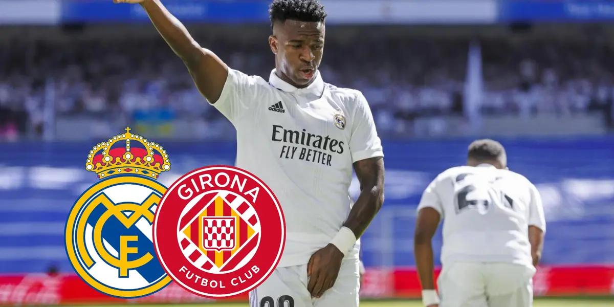 El brasileño del Real Madrid ha roto sus sequía goleadora con el Girona en el Bernabéu