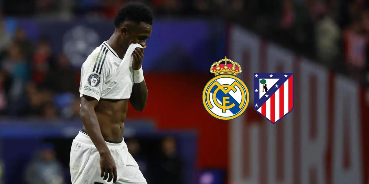 El brasileño del Real Madrid sacó más tweets ayer que goles lleva marcados contra el Atlético