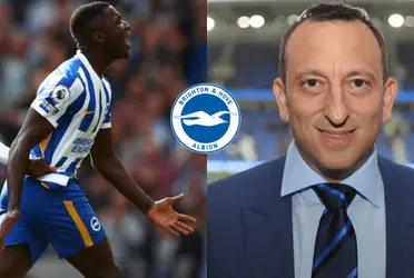 El Brighton le daría una importante valoración al centrocampista Moisés Caicedo.
