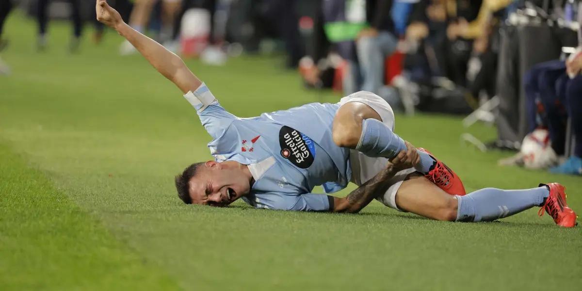 El capitán del conjunto gallego se perderá esta eliminatoria histórica en el Bernabéu por una dura lesión