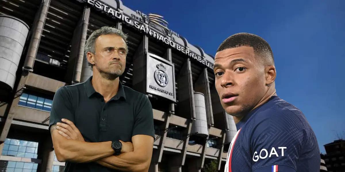 El castigo de Luis Enrique para Mbappé por irse de PSG para jugar en Real Madrid