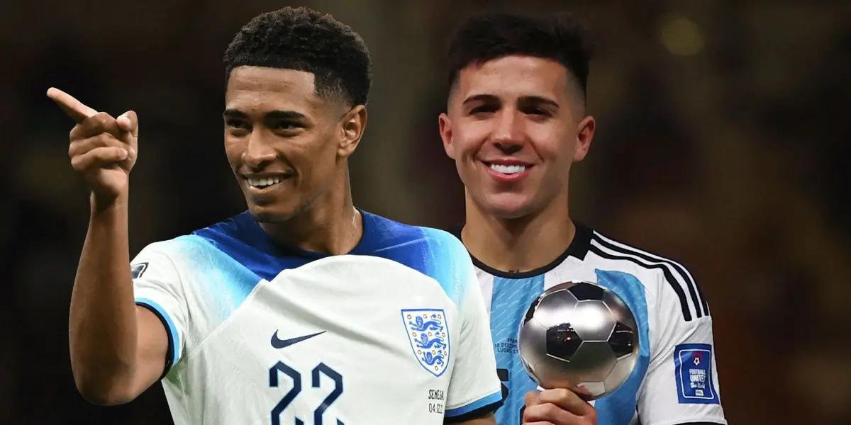 El centrocampista de la Selección Argentina recibió el premio a mejor jugador joven de la Copa del Mundo.