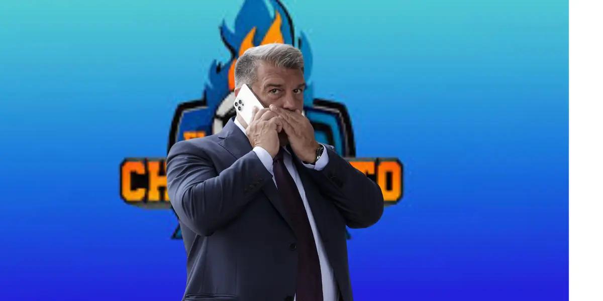 El Chiringuito revela a quién llamó Laporta para ocupar el lugar de Xavi