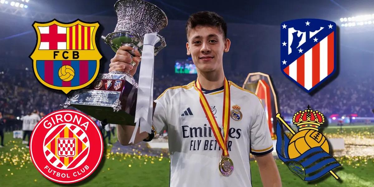 El club español que se interesó en Güler y ahí sí jugaría, no como en el Madrid