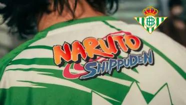 El club verdiblanco ha sacado una camiseta para los más frikis del manga