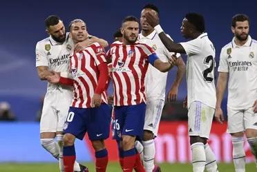 El Colchonero no se mostró conforme con el arbitraje del partido y lo hizo saber en sus redes sociales.