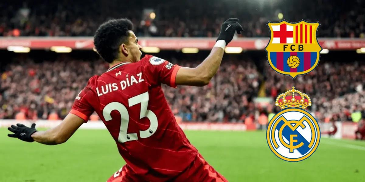 El colombiano fue una de las figuras del Liverpool en la temporada 2021-2022 y años atrás confesó en qué equipo español le hubiese gustado jugar