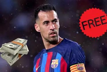 El conjunto blaugrana recibió un ofrecimiento de un fichaje para reemplazar a Busi.