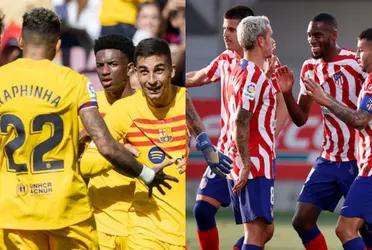 El conjunto blaugrana superó al Colchonero en el Spotify Camp Nou.