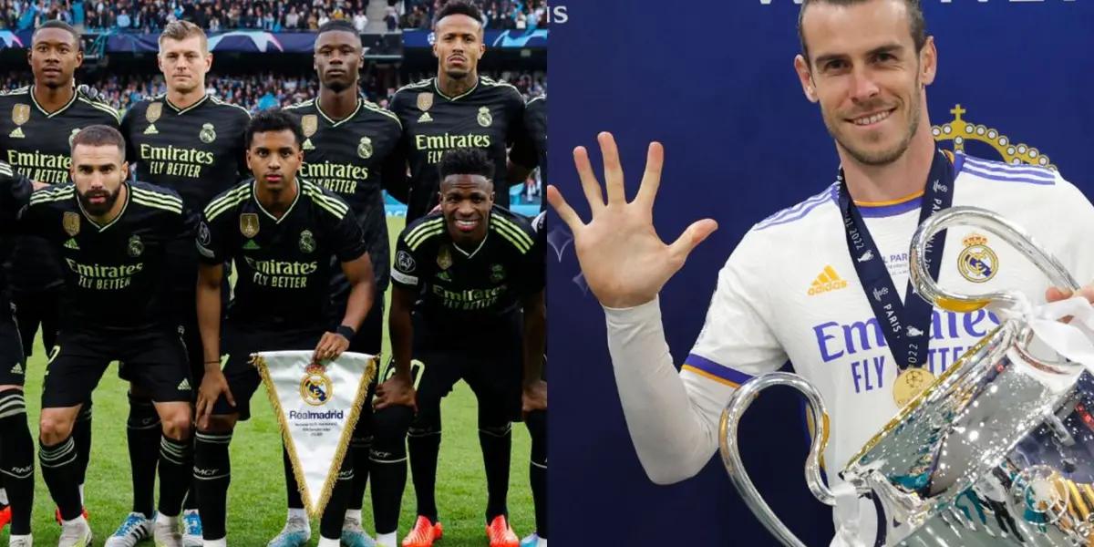 El conjunto merengue cayó merecidamente en Inglaterra y el galés hizo esto.