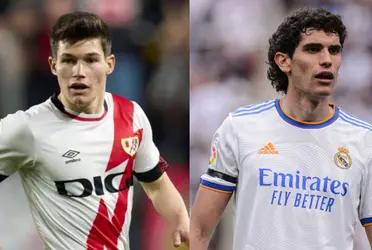 El cuadro merengue le daría salida al lateral por 40 millones de euros y buscaría al defensa del Rayo Vallecano Fran García.