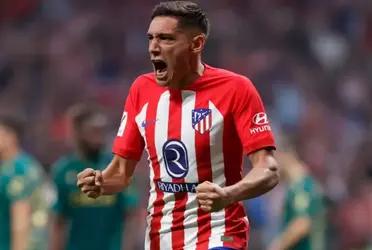 El defensor argentino no era tenido en cuenta en uno de los gigantes de su país, hoy brilla en el Colchonero y es uno de los mejores valorados