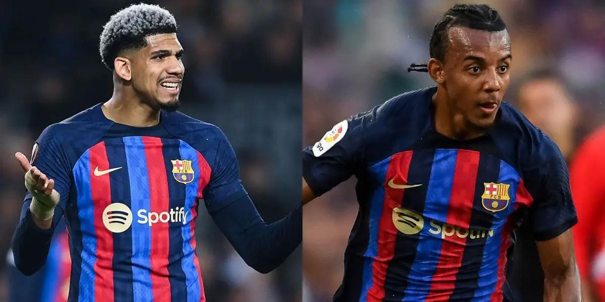 El defensor uruguayo tuvo que salvar a su compañero francés.