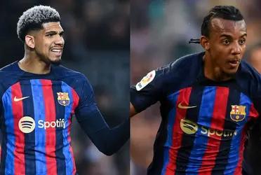 El defensor uruguayo tuvo que salvar a su compañero francés.