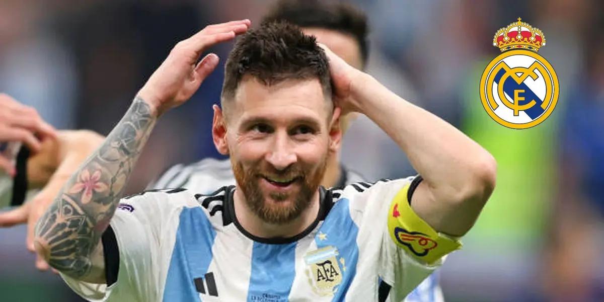 El delantero de 16 años Felipe Endrick alabó mediante sus redes sociales al 10 de la albiceleste.