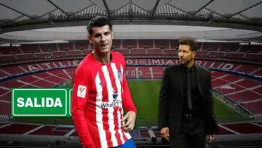 El delantero atraviesa una sequía goleadora con el Colchonero y le buscarían un reemplazo.