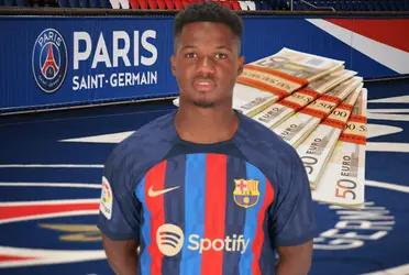 El delantero blaugrana podría salir al conjunto parisino este verano.