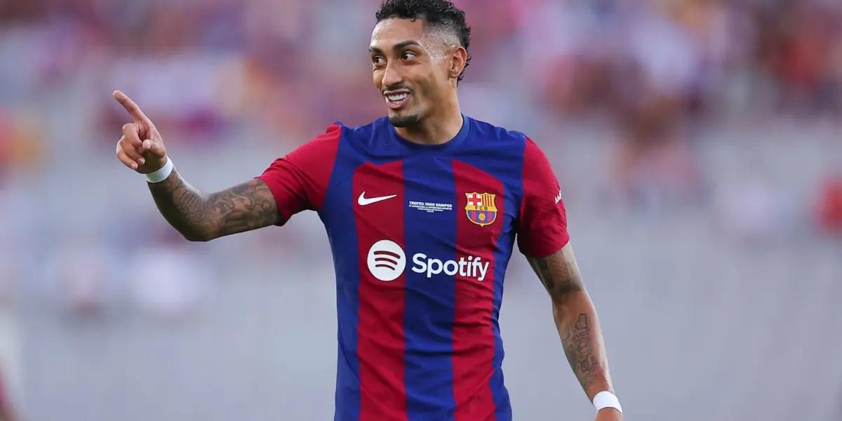 El delantero brasilero había anotado el primer tanto de los culés, pero a instancias del VAR fue anulado.