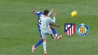 El delantero del Atlético de Madrid espera ser sancionado gravemente por sus insultos al árbitro