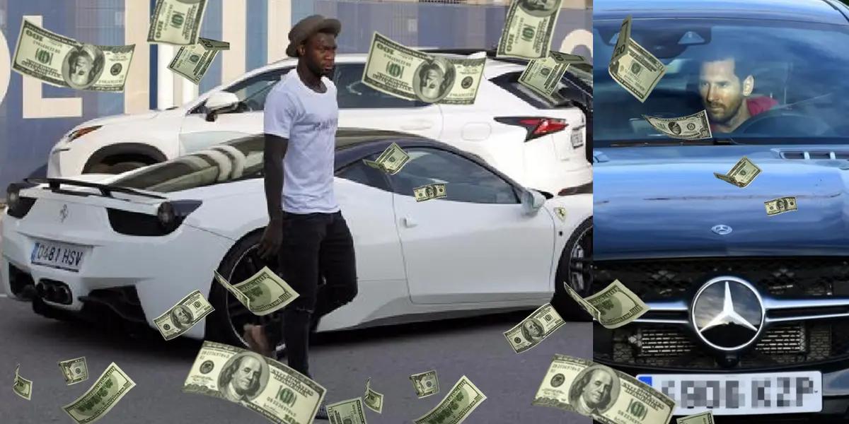 El delantero ecuatoriano, Felipe Caicedo, posee actualmente una colección de coches impresionante, y al igual que otros futbolistas es un hobbie con el cual pasa la mayoría de su tiempo.