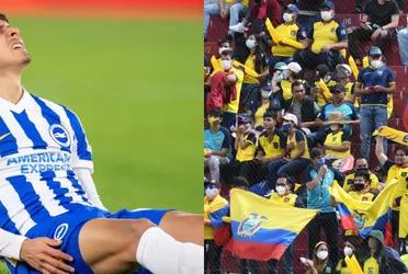 El delantero ecuatoriano sufre hace tiempo una situación que podría perjudicarlo de cara a lo que se le viene.