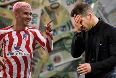 El delantero francés no estará para siempre en el colchonero y así lo entiende la directiva, que ya le busca un sustituto.