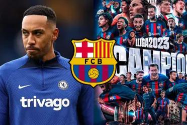 El delantero gabonés fue protagonista por lo que hizo en sus redes.