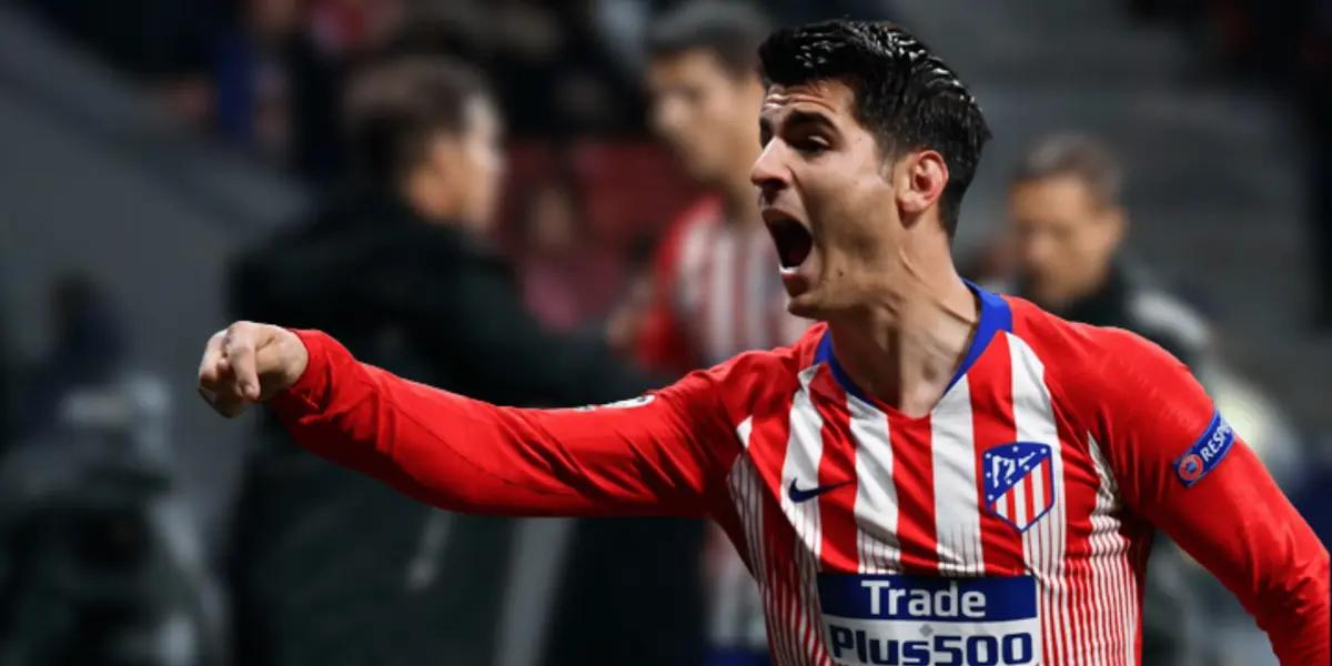 El delantero ha sorprendido al referirse al entrenador del Atlético de Madrid